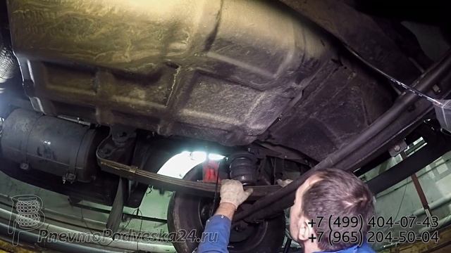 Пневмоподвеска Газон Некст своими руками. смотреть онлайн