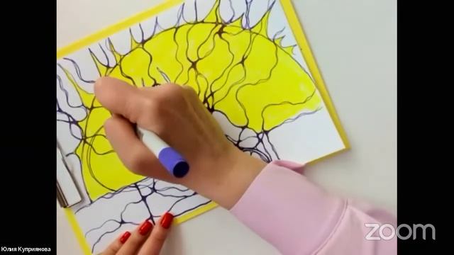 Нейрографика. 1 марта- первый день весны.  Нейрографика с Юлией Куприяновой.