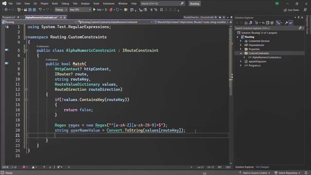 #32 Custom Route Constraint | Understanding Routing | ASP.NET Core MVC Course смотреть онлайн