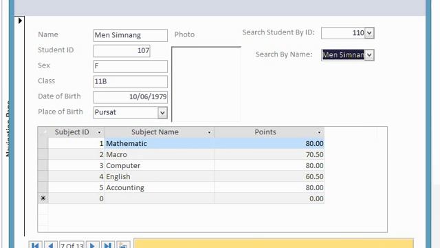 Search With ComboBox Ms. Access 2013 смотреть онлайн