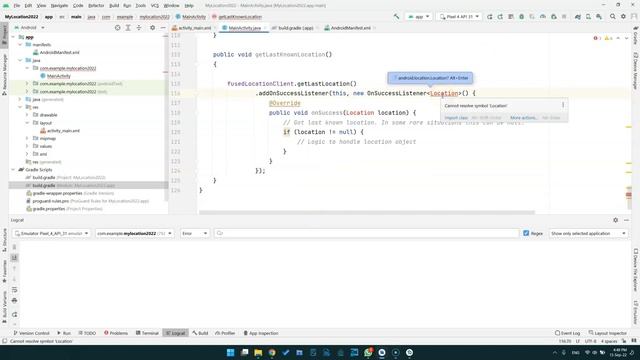 L9 08 Location getting the last known location смотреть онлайн