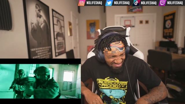 NoLifeShaq GETS A HEADACHE FROM TECH N9NE! | GAWNE x Tech N9ne x Atlus "THIS IS WAR" (REACTION!!!) смотреть онлайн
