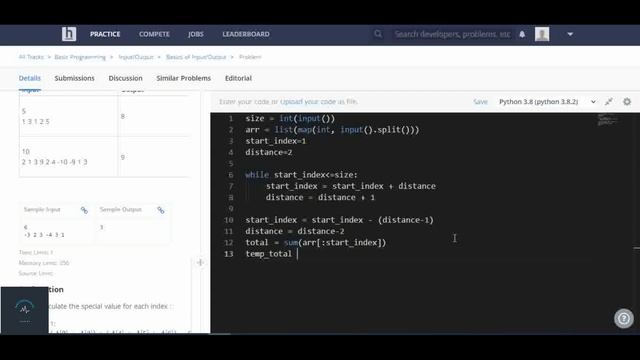 CRACK CODING INTERVIEWS EASILY | HACKEREARTH | PROBLEM - 18 | BEST INDEX смотреть онлайн