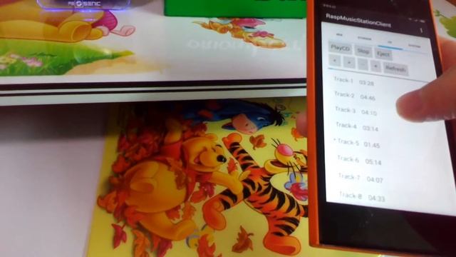 My wifi-controlled CD & Web Music Player made with Raspberry Pi смотреть онлайн