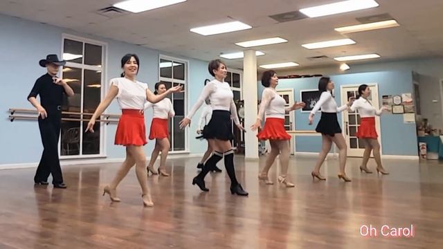 Oh Carol(Carbonara Remix) Line Dance смотреть онлайн