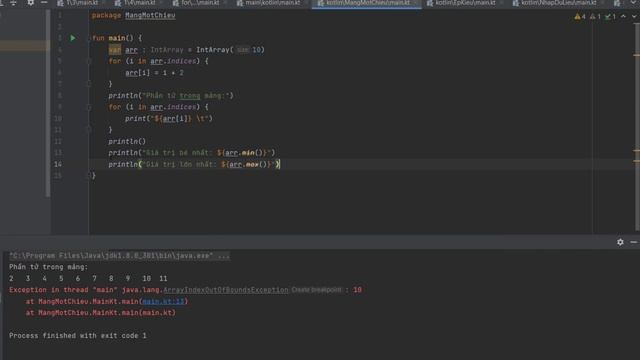 Tự học lập trình kotlin #11: Mảng một chiều смотреть онлайн
