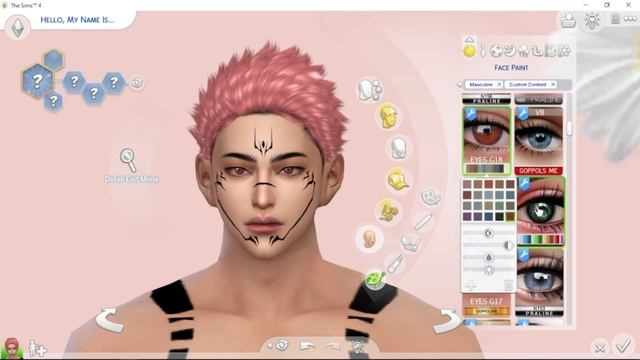 The Sims 4 | RYOMEN SUKUNA JUJUTSU KAISEN | + CC Links | Create A Sims смотреть онлайн