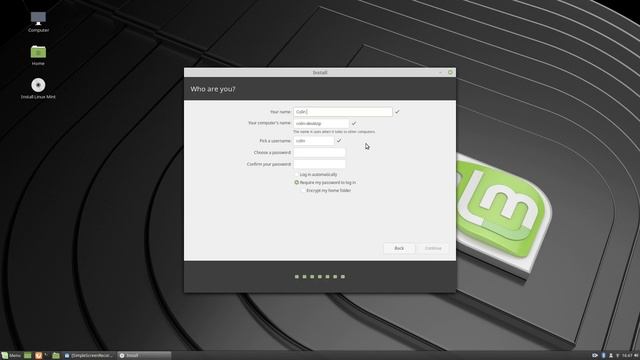 Linux Mint 19 Cinnamon Install (UEFI) смотреть онлайн