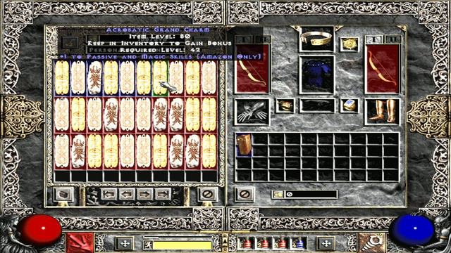 DIABLO 2 - IDENTIFYING 1000 GRAND CHARMS смотреть онлайн