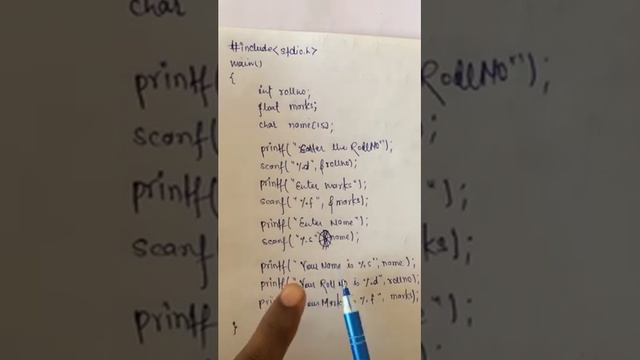 1.10 Example Program Using Scanf and Printf смотреть онлайн