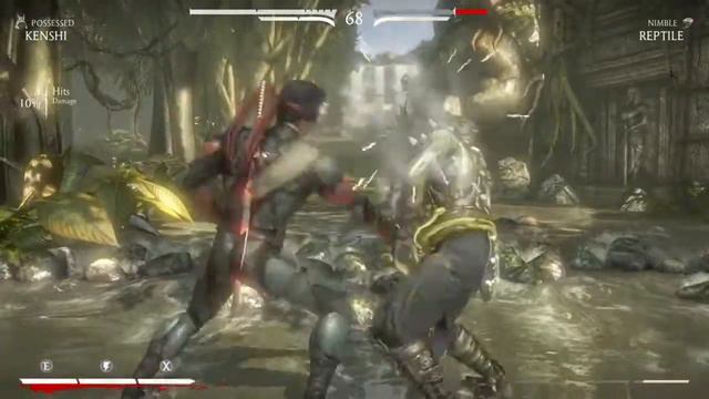 Mortal Kombat X Kenshi vs Reptile смотреть онлайн