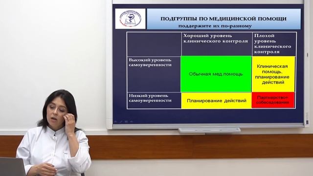 Лекция "Роль пациента в программе управления хроническими неинфекционными заболеваниями" смотреть онлайн