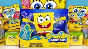 SpongeBob Mix! Сюрпризы ГУБКА БОБ КВАДРАТНЫЕ ШТАНЫ 2019 мультик ИГРУШКИ АНТИСТРЕСС слаймы