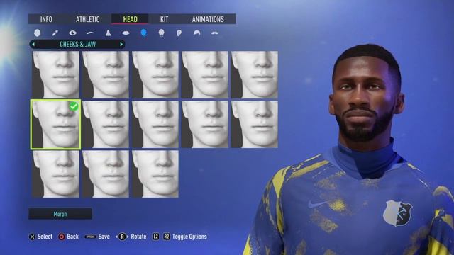 FIFA 22 pro club how to create Antonio rudiger lookalike смотреть онлайн