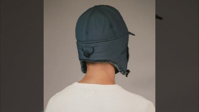 DZG2111-3 Ушанка муж. 100%полиэстер FABRETTI