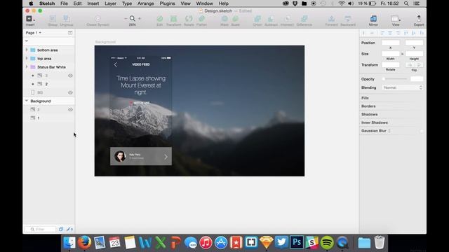 Sketch 3 Design Workflow - Video Stream App (iOS) - Sketchapp Tutorial смотреть онлайн