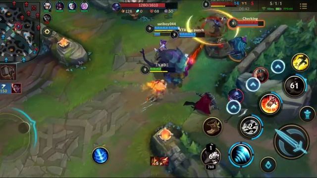 LEE SIN JUNGLE MAIN | BUILD & RUNES | RANK GAME - Wild Rift смотреть онлайн