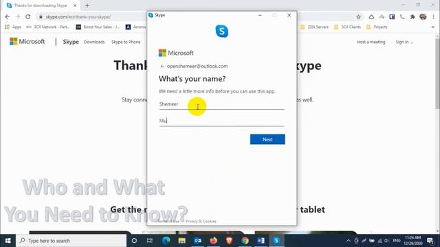How to Install Skype and Create an Account in Windows 10? | Create Skype Account on Windows 10 смотреть онлайн