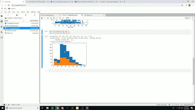 Ep. 7 MatplotLib смотреть онлайн