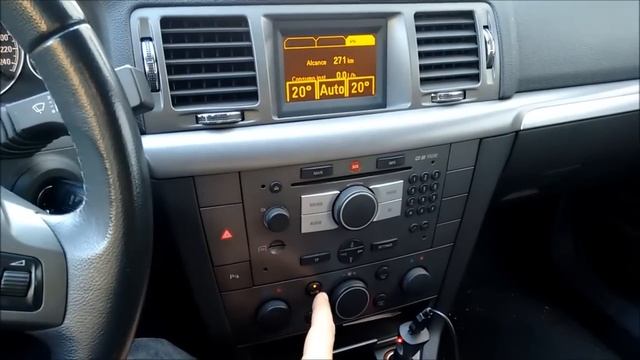 Vauxhall / Opel Vectra How to configure the air conditioning system смотреть онлайн