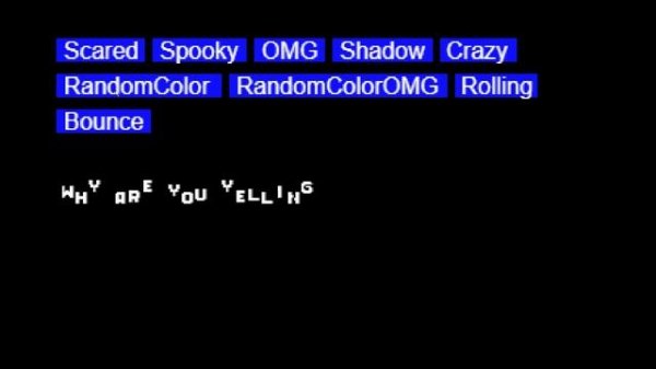 GDevelop 5 Tutorial/Example - Text Effects Using Sprites And Tweens