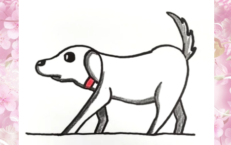 Рисуем Собаку из цифры 22 смотреть онлайн