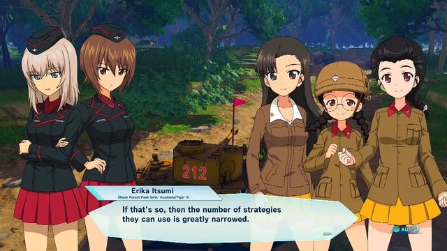 Girls Und Panzer: Dream Tank Match - Black Forest Hills Domination Mode - All Cutscenes and Endings смотреть онлайн