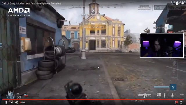 Adam1TBC комментирует показ Call of Duty: Modern Warfare - Multiplayer смотреть онлайн
