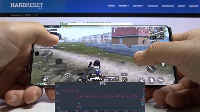 Honor 50 + FPS GRAPH + 120 Hz Display - PubG + All Available Settings TEST