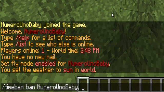 TimeBan - Ban players for a certain amount of time! - Minecraft Plugin смотреть онлайн