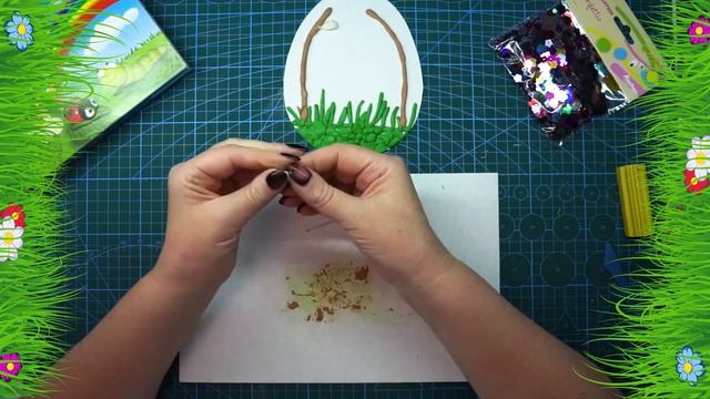 Детский мастер-класс DIY || Пасхальная поделка из пластилина смотреть онлайн