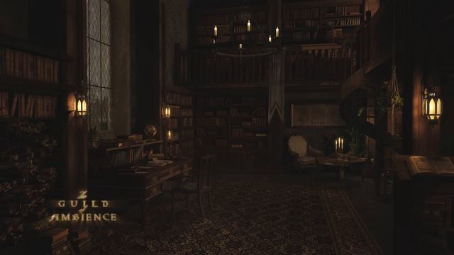 Library Sounds _ Study Ambience _ 2 Hours