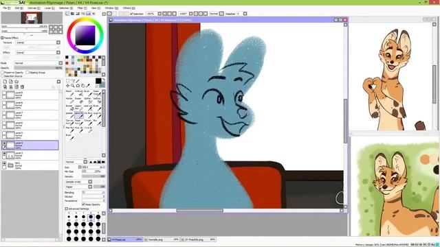 "Drawing a ____!" New Fursona смотреть онлайн