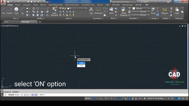 How to display navigation tool's in AutoCAD смотреть онлайн