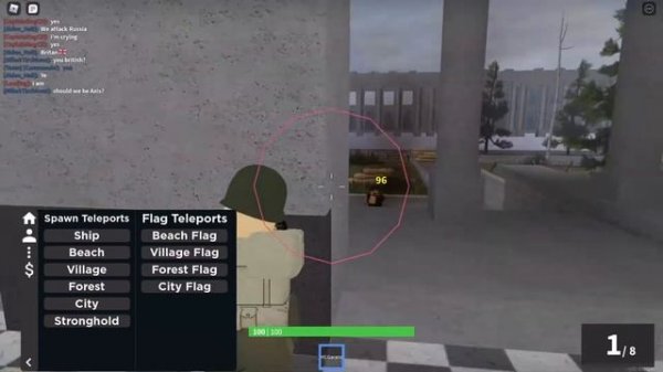 Roblox D-Day Script Hack (Silent Aim, Teleport)