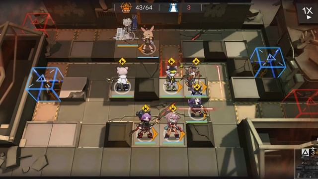 Arknights - CC#4 - Area 6 Ruins - Day 13 - 8 Risk (with Challenge) - Low Cost No E2 Squad смотреть онлайн
