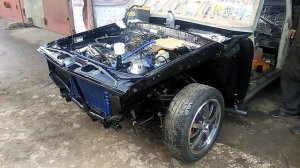 Запуск доработанного ЗМЗ 511