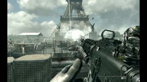 Call of Duty Modern Warfare 3 Падение Эйфелевой башни.