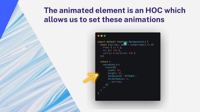 Introduction to the React Spring library | Creating basic animations using useSpring | tutorial pt смотреть онлайн