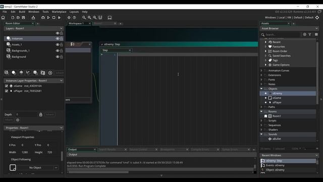 Make a Top-Down Shooter in 11 Minutes in GameMaker Studio 2 смотреть онлайн