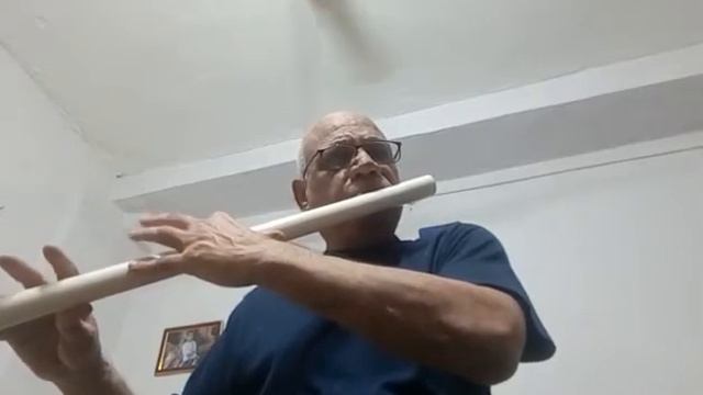 D# base pvc flute playing by dr. Dilip sharma ji from mandla (m.p) смотреть онлайн