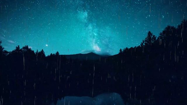 1 Hour Kalimba Instrumental Relaxing | Sleep Music Rain Sounds