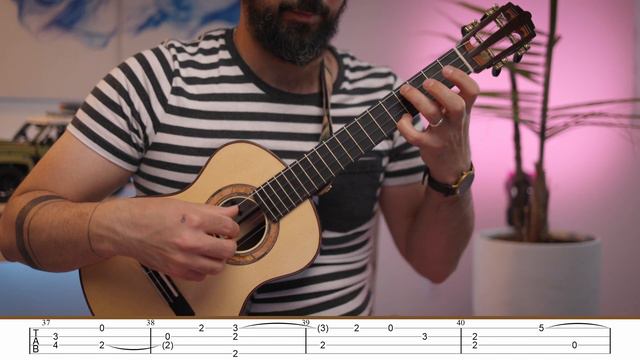 Fantasy II - Guillaume Morlaye | Ukulele Fingerstyle Tab | Grade 5 смотреть онлайн