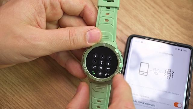 Smartwatch KOSPET Tank S1!! Tela AMOLED e CERTIFICAÇÃO MILITAR!! смотреть онлайн