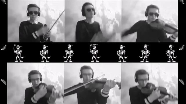 Undertale - Bonetrousle (Papyrus Battle Theme) - Violin cover смотреть онлайн