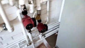 Монтаж котла Лемакс Клевер+БКН через трёхходовой