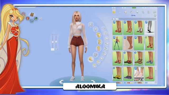 вСтилеWINX || Диаспро || Создание персонажа The Sims 4 || Мир Магии смотреть онлайн