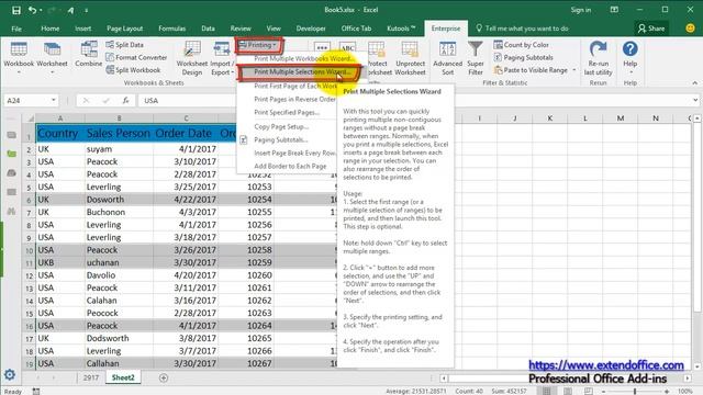 How to print multiple selected rows in one page in Excel смотреть онлайн