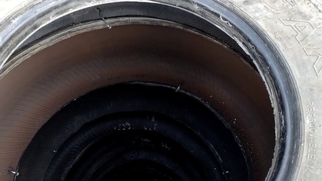 Колодец из автомобильных шин смотреть онлайн