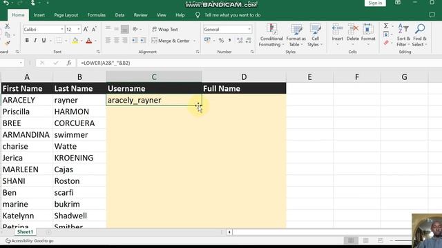 Text String Combination in Excel 2016 смотреть онлайн